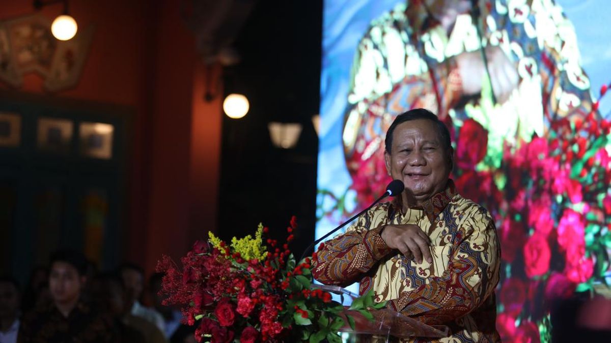Prabowo Ucapkan Selamat Imlek: Semoga Membawa Kemakmuran