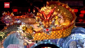 VIDEO: Melihat Lampion Naga Tahun Baru Imlek di Festival Yuyuan China