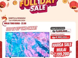 TV LED 50 UHD Smart TV di Transmart Full Day Sale Diskon Rp 2,1 Juta
