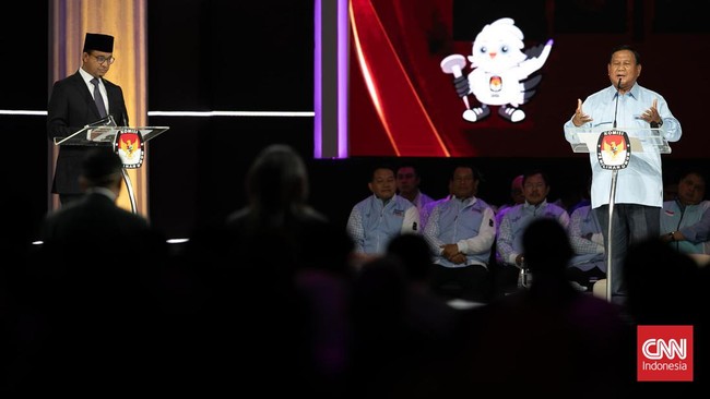 Capres nomor urut 2, Prabowo Subianto setuju usulan Capres nomor 1, Anies Baswedan untuk mendatangkan profesor dari luar negeri dan mengajar di Indonesia.
