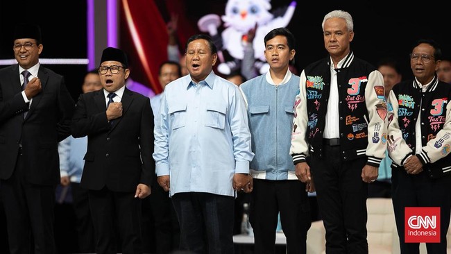 Kontestan Pilpres 2024 ialah Anies Baswedan-Muhaimin Iskandar dan Ganjar Pranowo-Mahfud MD bakal diundang pelantikan Prabowo-Gibran.