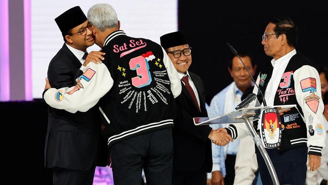 Pendukung capres Anies Baswedan dan Ganjar Pranowo "saling support" di Twitter hingga memicu banjir sentimen positif buat sosok yang didukungnya.