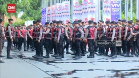 VIDEO: 3.000 Petugas Gabungan Amankan Debat Capres Terakhir