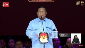 VIDEO: Visi Misi Lengkap Prabowo di Debat Terakhir Capres