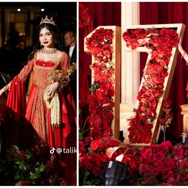 Crazy Rich Palembang Gelar Pesta Ultah Sweet 17, Dapat Kado Mobil Rp2 M