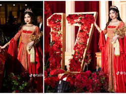 Crazy Rich Palembang Gelar Pesta Ultah Sweet 17, Dapat Kado Mobil Rp2 M