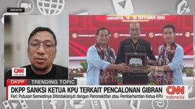 VIDEO: DKPP Sanksi Ketua KPU Terkait Pencalonan Gibran