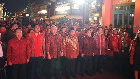 Di Perayaan Imlek Kadin, Prabowo Janji Lindungi Setiap Agama dan Etnis