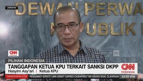 VIDEO: Ketua KPU Enggan Komentari Peringatan Keras DKPP