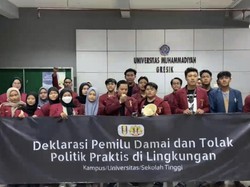 Hindari Black Campaign, Mahasiswa UMG Serukan Pemilu 2024 Damai