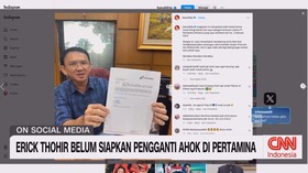 VIDEO: Erick Thohir Belum Siapkan Pengganti Ahok di Pertamina