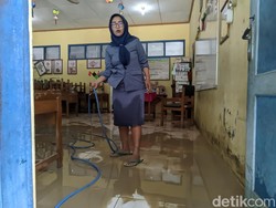 SDN Tegowanu 2 Demak Kebanjiran, 164 Murid Diliburkan