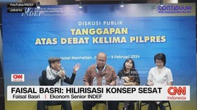 VIDEO: Faisal Basri: Hilirisasi Konsep Sesat