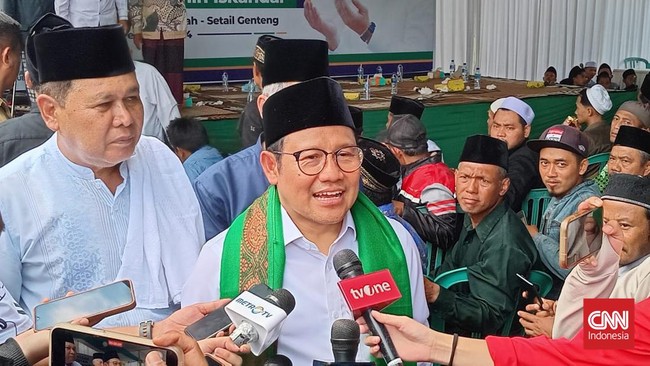 Muhaimin Iskandar menyatakan belum tentu mau memimpin PKB kembali melalui Muktamar ke-6 pada 24-25 Agustus mendatang.