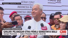 VIDEO: Ganjar: Pelanggaran Etika Pemilu Semestinya Malu