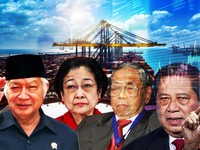 Soeharto Larang Ekspor Ubi, Megawati Stop Pasir & Jokowi Tutup CPO