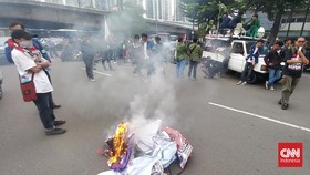 Aksi Mahasiswa di Harmoni, Warga Diimbau Cari Jalur Alternatif