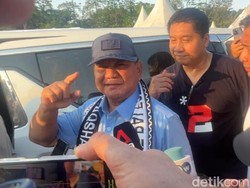 Kampanye di Bandung, Prabowo Ajak Pendukung Doakan Penduduk Gaza