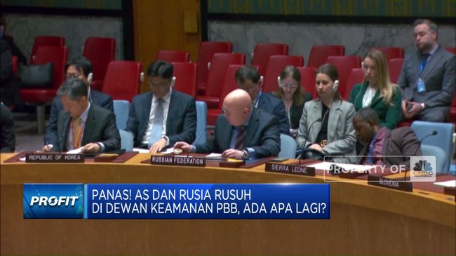 Dewan Keamanan PBB Bergetar: AS dan Rusia Terlibat Sengit