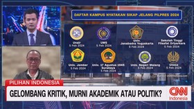 VIDEO: Gelombang Kritik, Murni Akademik atau Politik?