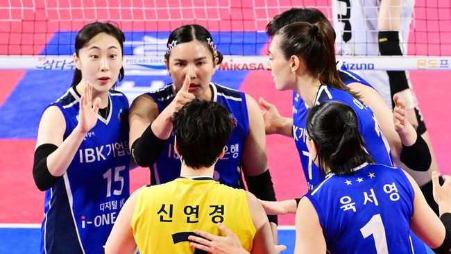 Duel IBK Altos vs GS Caltex dalam lanjutan putaran kelima Liga Voli Korea bisa kembali menguntungkan Red Sparks, Minggu (18/2).