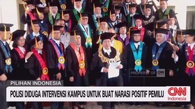 VIDEO: Polisi Diduga Intervensi Kampus Buat Narasi Positif Pemilu