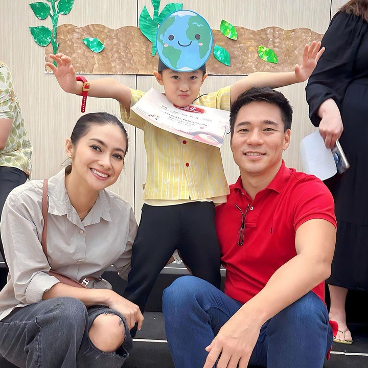 <p>Artis cantik Rini Yulianti menikah dengan pria keturunan Korea bernama Michael Andrew Ha pada tahun 2014, Bunda. Dari pernikahan ini, keduanya pun dikaruniai seorang putra. (Foto: Instagram: @riniyulianti)</p>