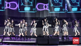JKT48 'Goyang' Balai Sarbini, Ajak Pemula Gunakan Hak Pilih di Pemilu