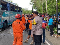 Belum Ada Tersangka Kecelakaan Bus Tewaskan 3 Orang di Imogiri Bantul