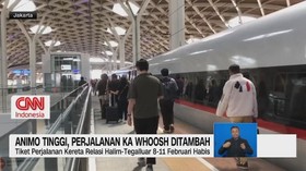 VIDEO: Kereta Cepat Whoosh Tambah Jadwal Perjalanan
