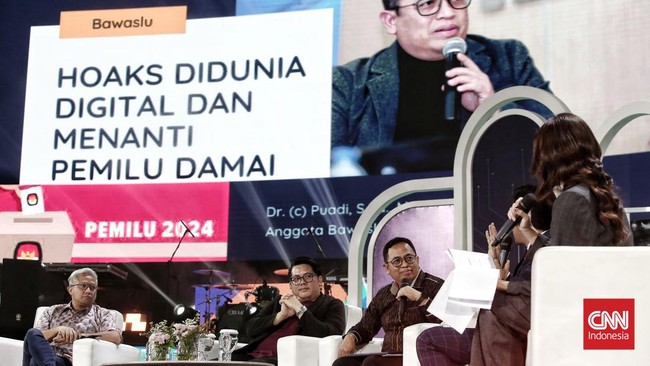 Bawaslu mengungkap konten pelanggaran pemilu berupa informasi hoaks paling banyak ditemukan di media sosial Facebook.