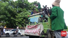 Mahasiswa UIN Makassar Desak Rektorat Sikapi Kemunduran Demokrasi