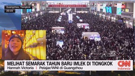 VIDEO: Semarak Tahun Baru Imlek di Tiongkok