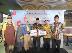 BAZNAS Puji McD Indonesia Jadi Resto Cepat Saji Pertama Penghimpun Sedekah