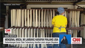 VIDEO: Mengenal Misoa, Mi Lambang Harapan Panjang Usia