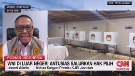 VIDEO: WNI di Luar Negeri Antusias Salurkan Hak Pilih