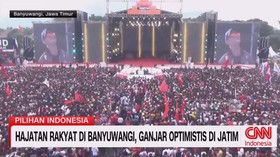 VIDEO: Hajatan Rakyat di Banyuwangi, Ganjar Optimistis di Jatim