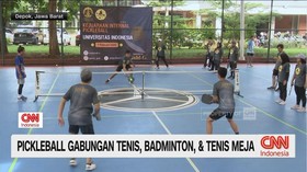 VIDEO: Pickleball Gabungan Tenis, Badminton, & Tenis Meja