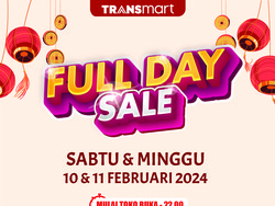 Pengumuman! Transmart Full Day Sale Hadir Lagi Sabtu-Minggu, Banjir Diskon 50%+20%