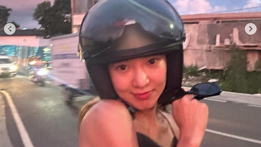 Hyoyeon SNSD liburan ke Bali
