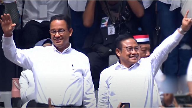 Pasangan calon presiden dan calon wakil presiden nomor urut 1 Anies Baswedan dan Muhaimin Iskandar unggul di tempat pemungutan suara (TPS) 51.