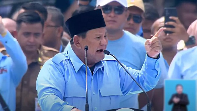 Calon presiden nomor urut 2 Prabowo Subianto berjaya di hampir seluruh negara Asia dan Afrika.