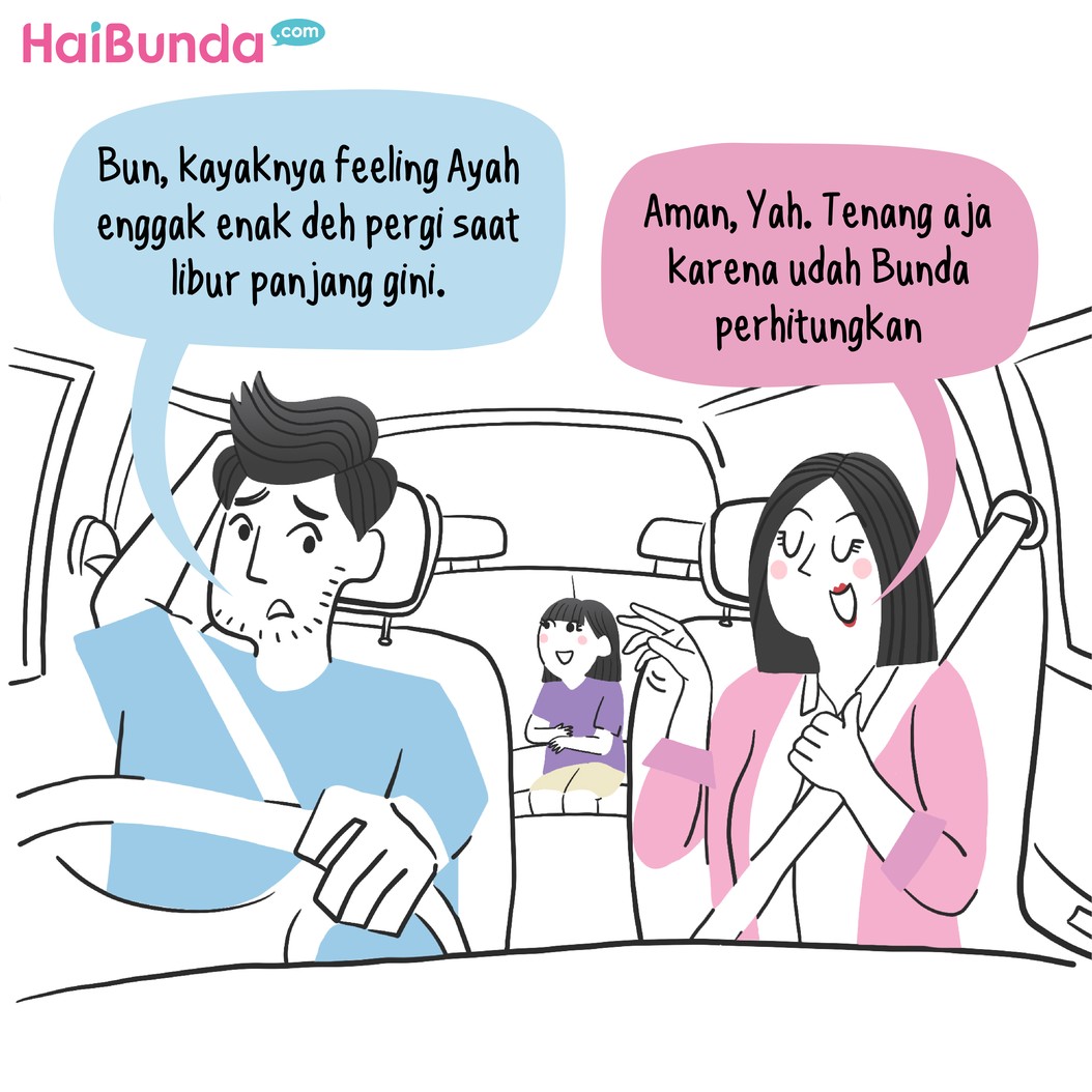 Libur Panjang + Healing = Pening, Bun