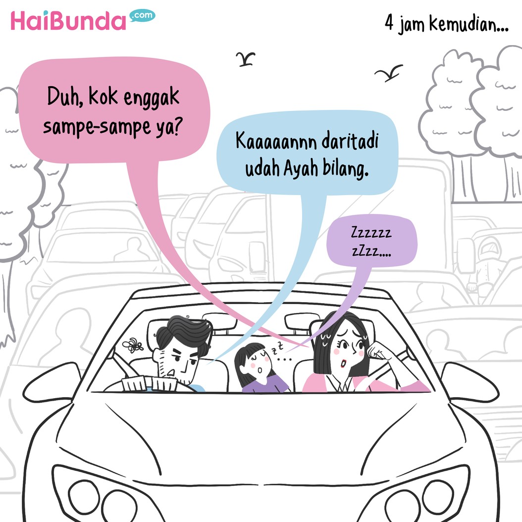 Libur Panjang + Healing = Pening, Bun