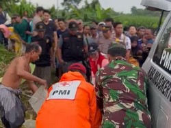 Ada Luka pada Kepala Mayat Perempuan Bugil Mengapung di Sungai Mojokerto