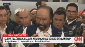 VIDOE: Surya Paloh Buka Suara Kemungkinan Koalisi Dengan PDIP