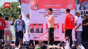 VIDEO: Kampanye Akbar PSI, Kaesang: Coblos Lambenya Mas Gibran