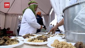 VIDEO: Kampanye Akbar Amin, Pendukung Sarapan Gratis Nasi Kebuli