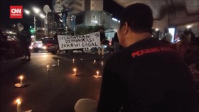 VIDEO: Unjuk Rasa Mahasiswa dan Buruh Tuntut Jokowi Mundur