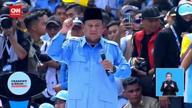 VIDEO: Prabowo Ajak Pendukung 02 di GBK Nyanyi Maju Tak Gentar